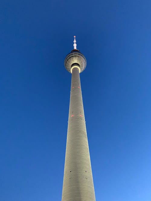 Gray Tower Under Blue Sky