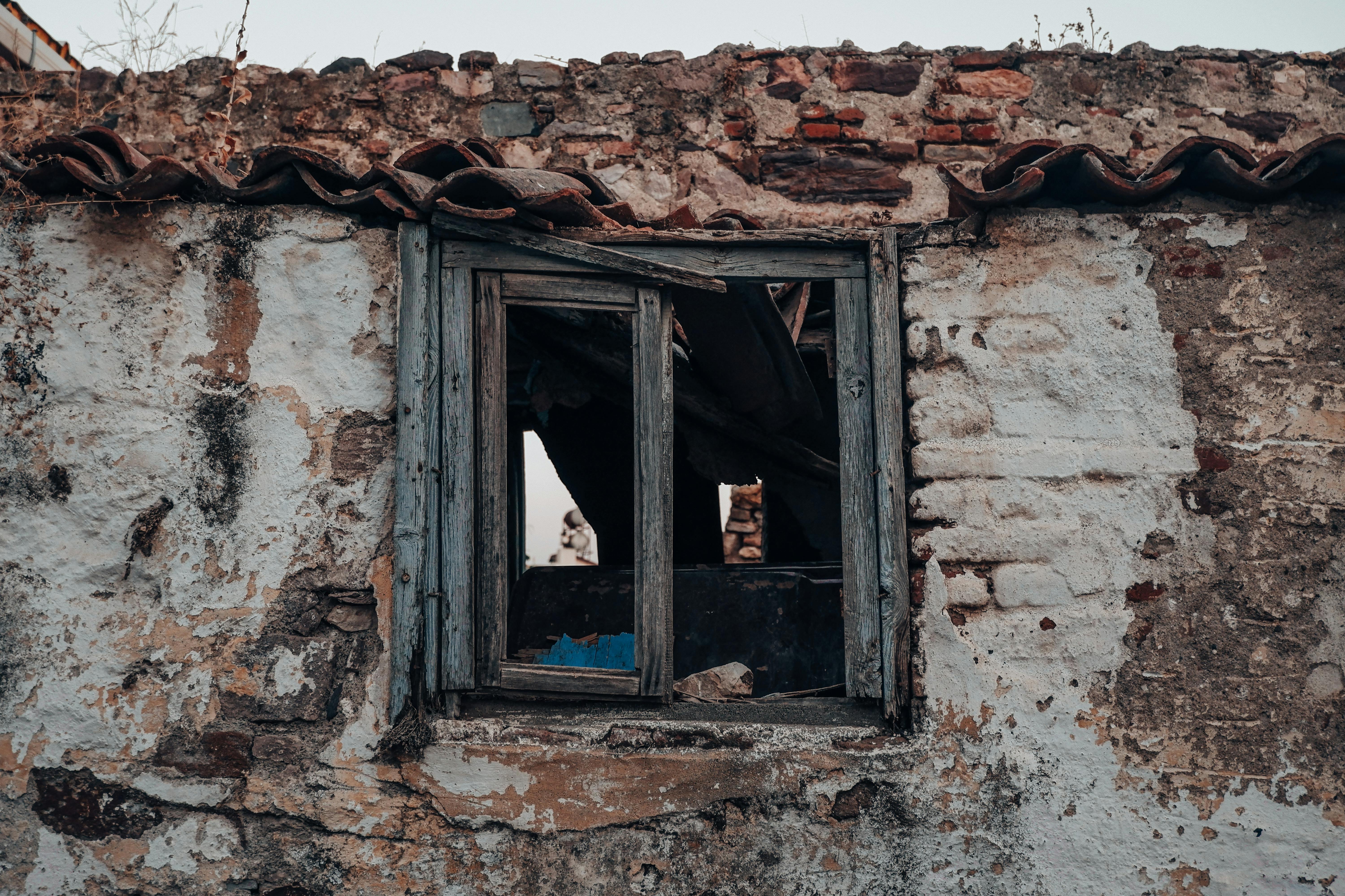 Photo gratuite de abandonné, abîmé, architecture, artistique, bâtiment