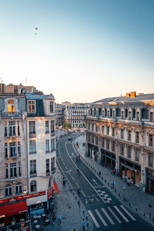 Race competition in the streets of france