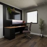 Designer workspace desk — Pușcaș Adryan on Pexels