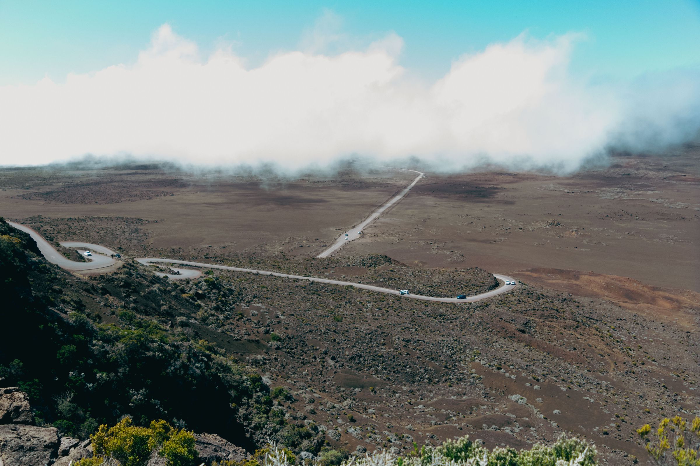 Paysage volcanique de La Réunion