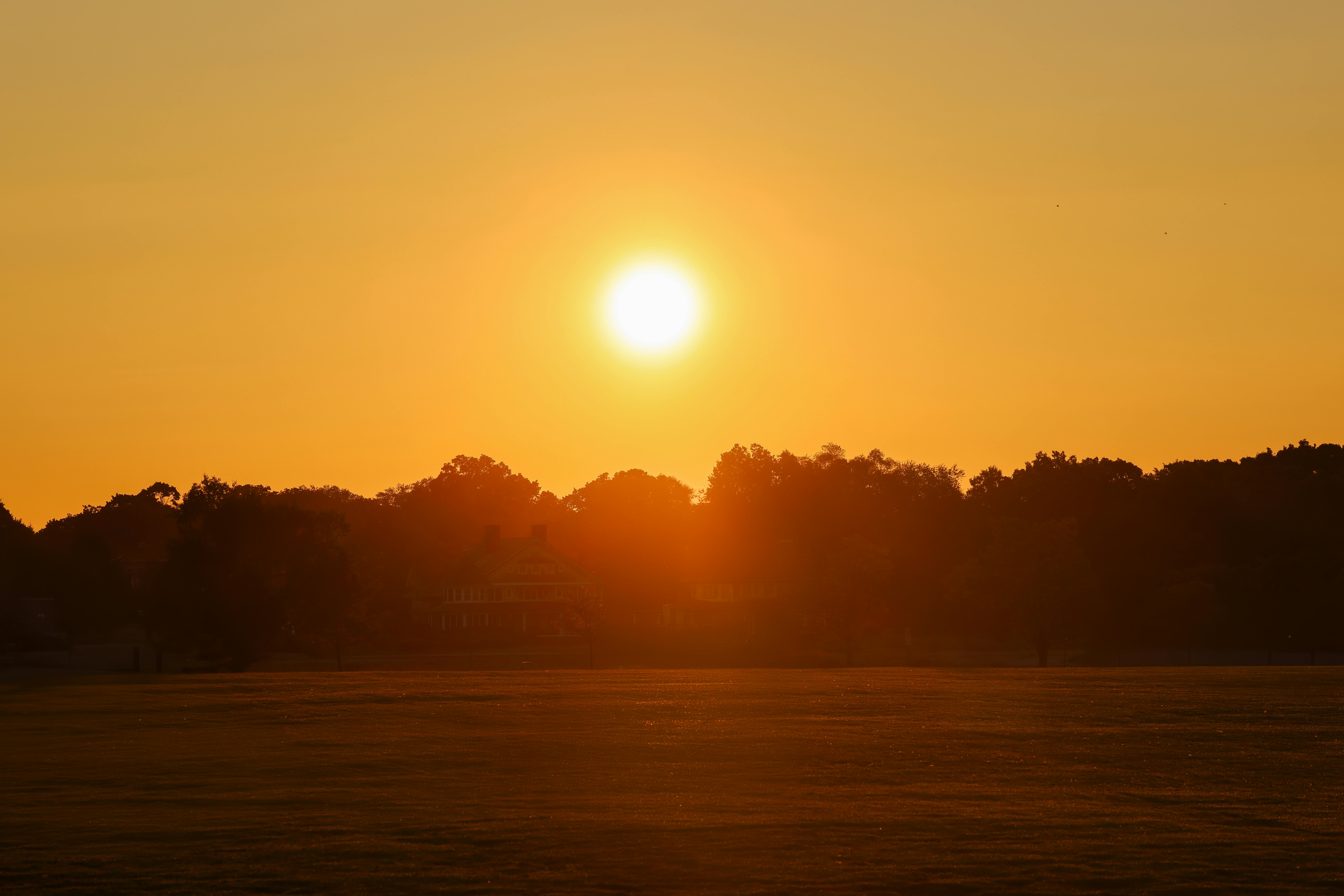 Sunrise. 6:25 to 6:40 am. August 28, 2024. Cove Island Park