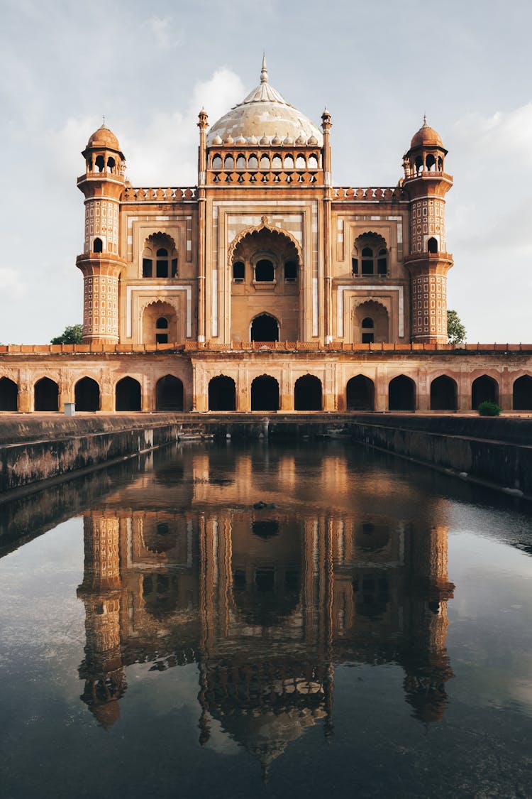 Brown Concrete Dome Building