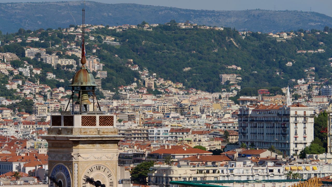 Nice, France skyline