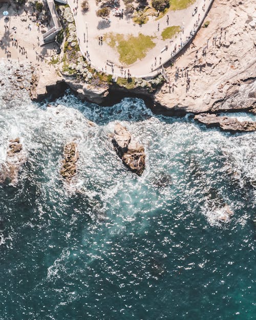 Aerial View Of Ocean