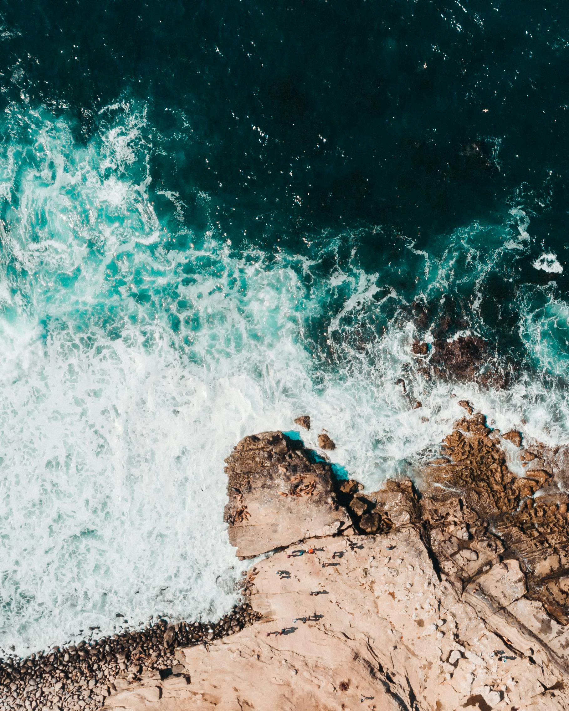 Aerial Shot Boats In The Middle Of The Ocean · Free Stock Photo