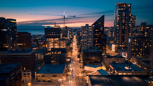 Bird's Eye View Photography of High-rise Building