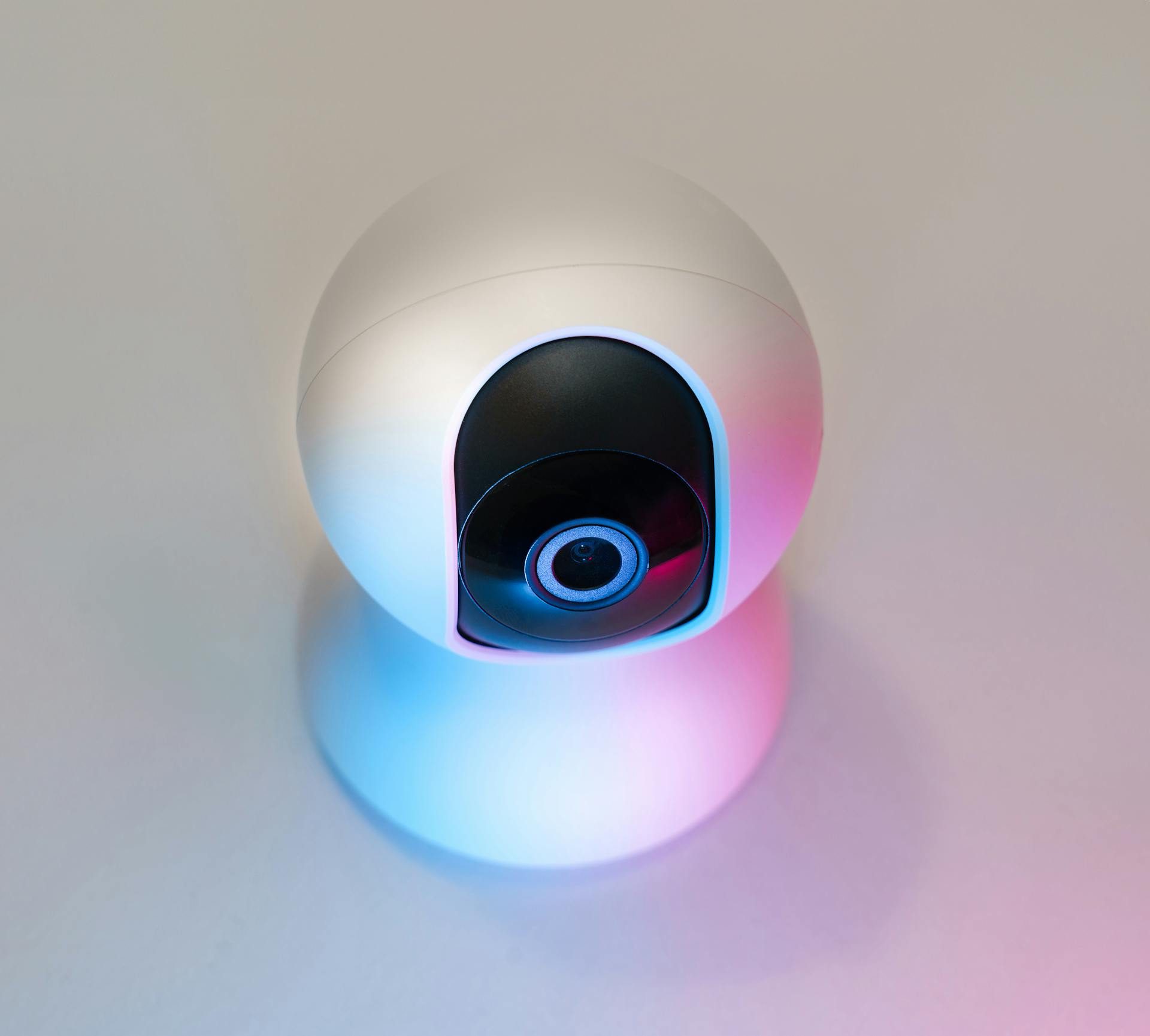 Security webcam smart home equipment lens.