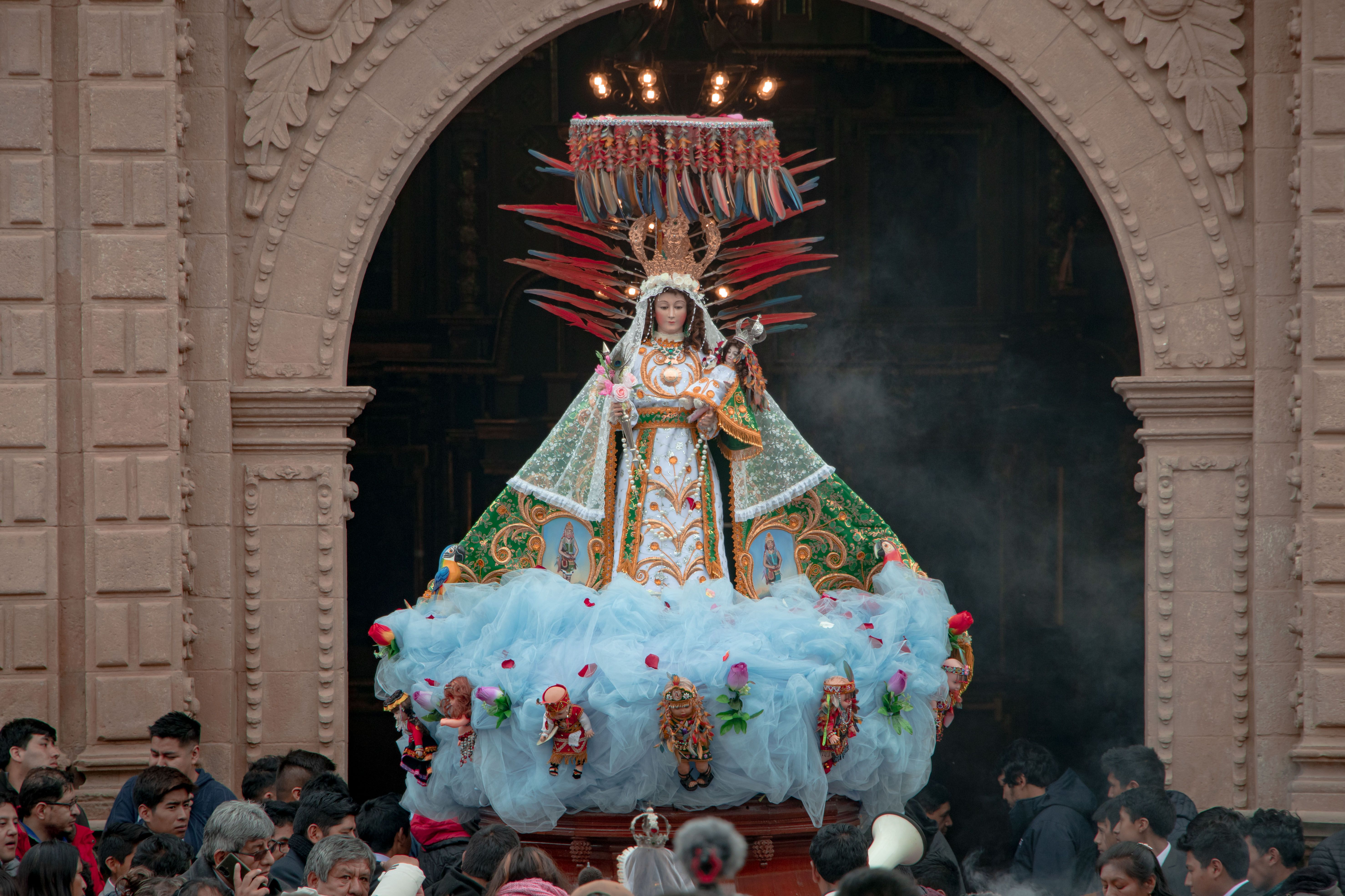 Rancagua realiza nueva procesión con la Virgen del Carmen