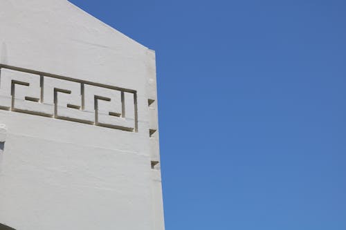 Free stock photo of architecture, blue sky, white wall