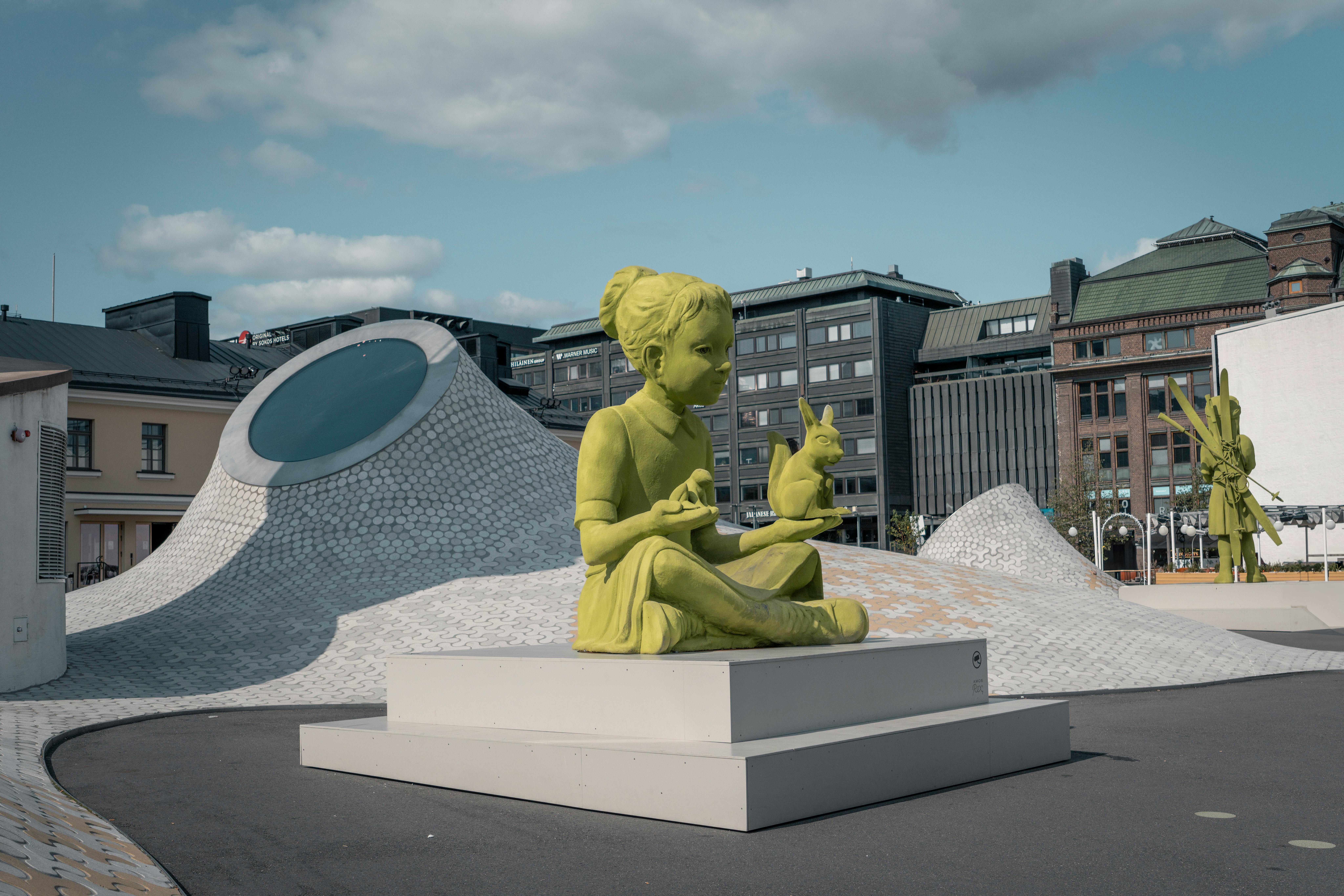 Helsinki Amos Rex modern sculpture — Kiasma nearby 1998 Steven Holl + Finnish + Nordic 8,000+ contemporary works
