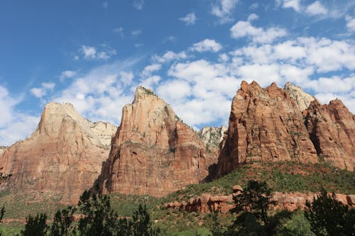 Free stock photo of blue sky, cliffside, national park