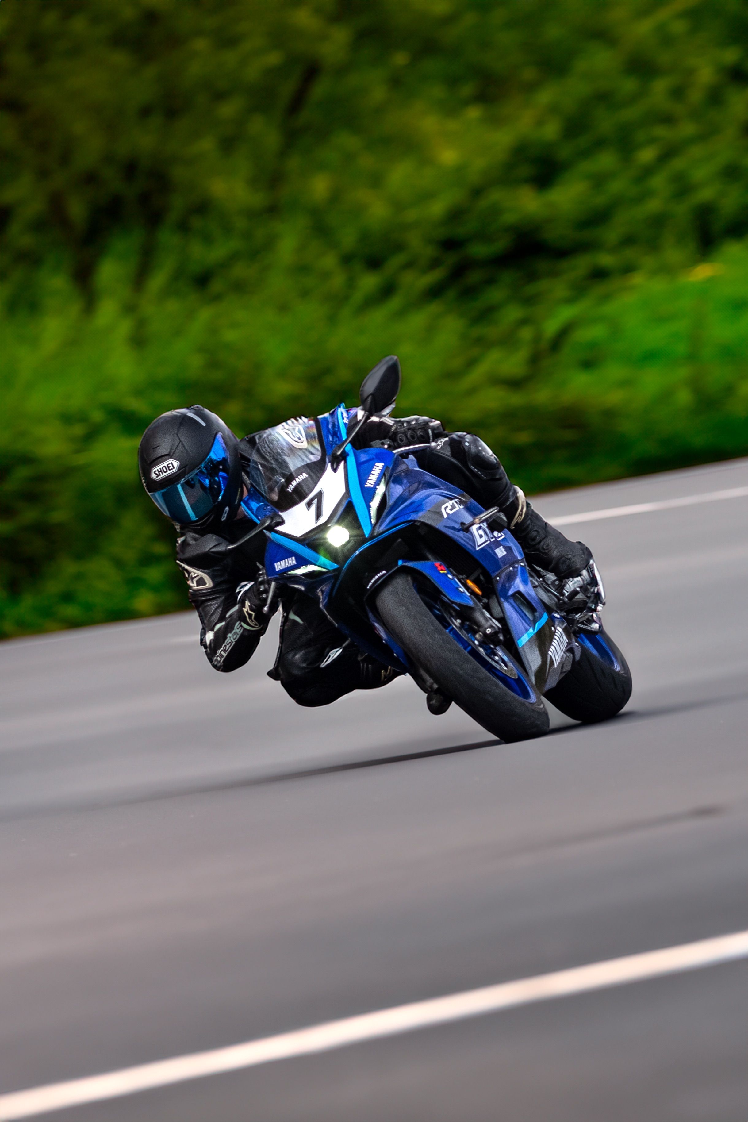 Man Riding Yamaha YZF-R6 · Free Stock Photo