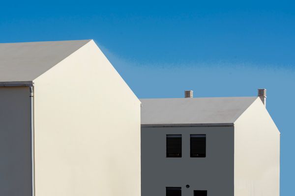 White gable volumes — photo by Jan van der Wolf on Pexels