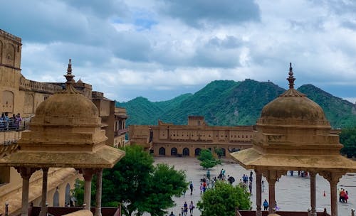 Free stock photo of fort, greenery, mountains