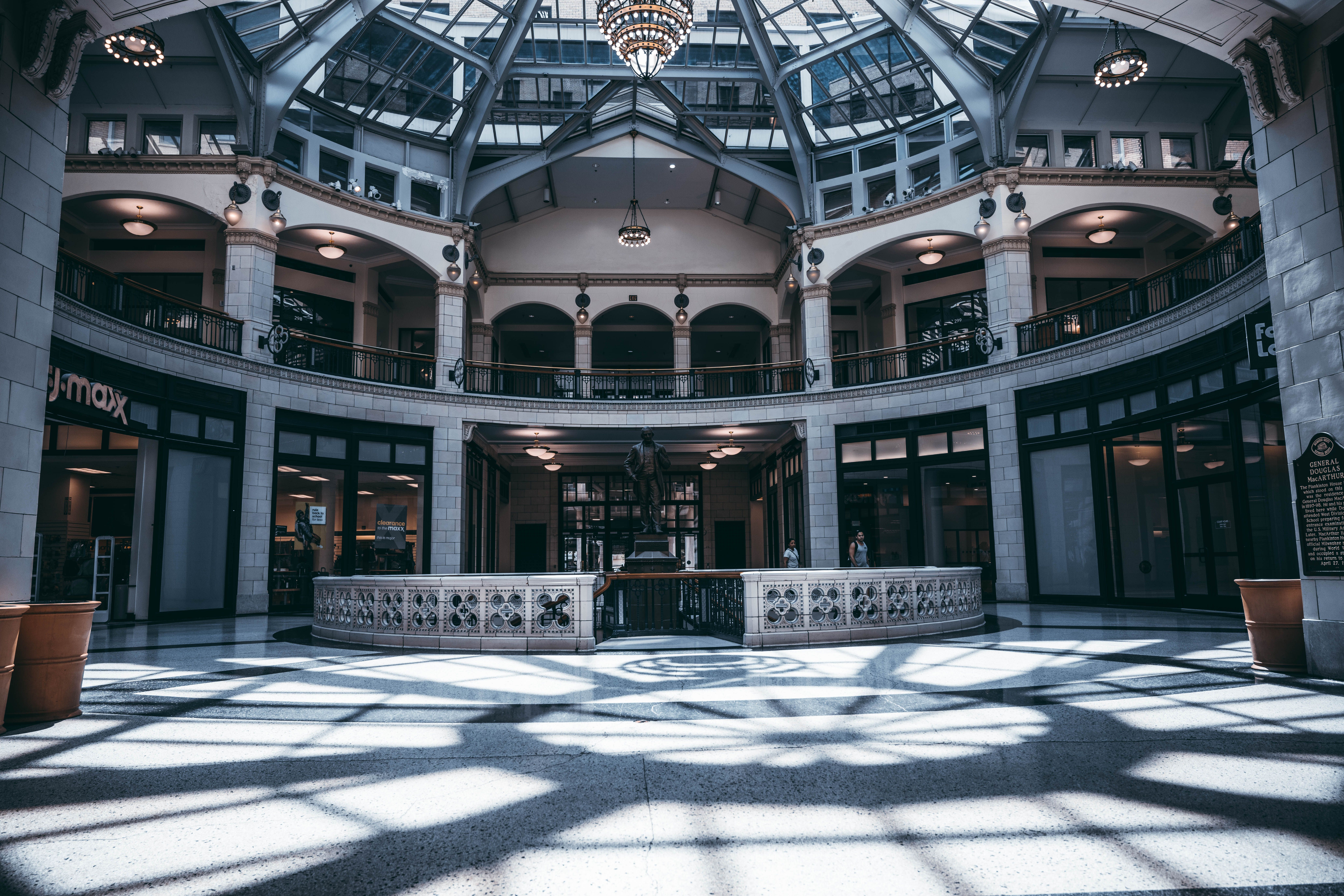 renovated historic office interior in downtown Pittsburgh - office space for wealth management firms