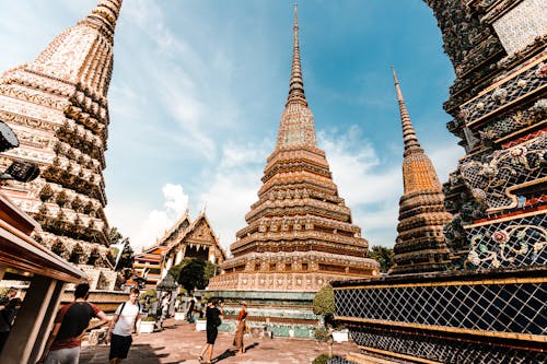 Free Photo Of Pagodas During Daytime Stock Photo
