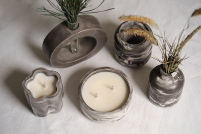 Lit scented candle — Ionela Mat on Pexels