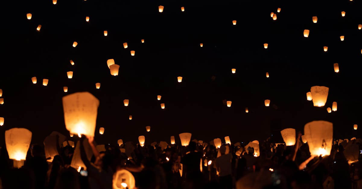 Pourquoi Opter pour un Lâcher de Ballons ou de Lanternes