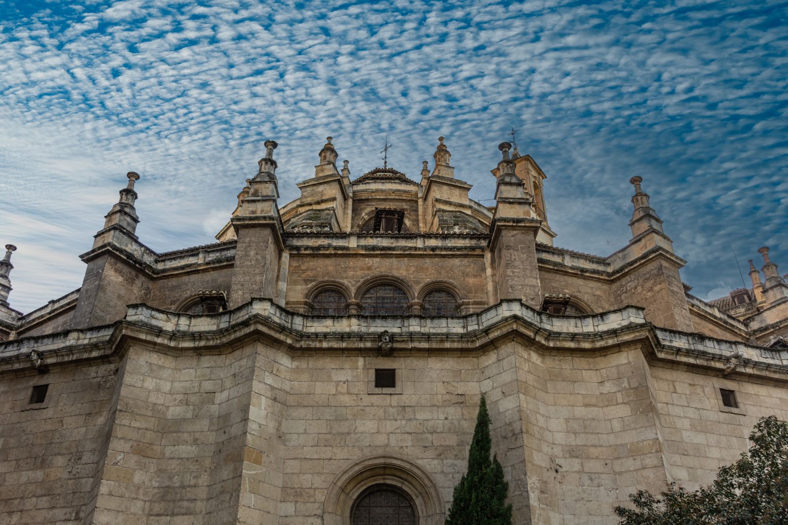 Moors Granada staat ook beneden in de stad