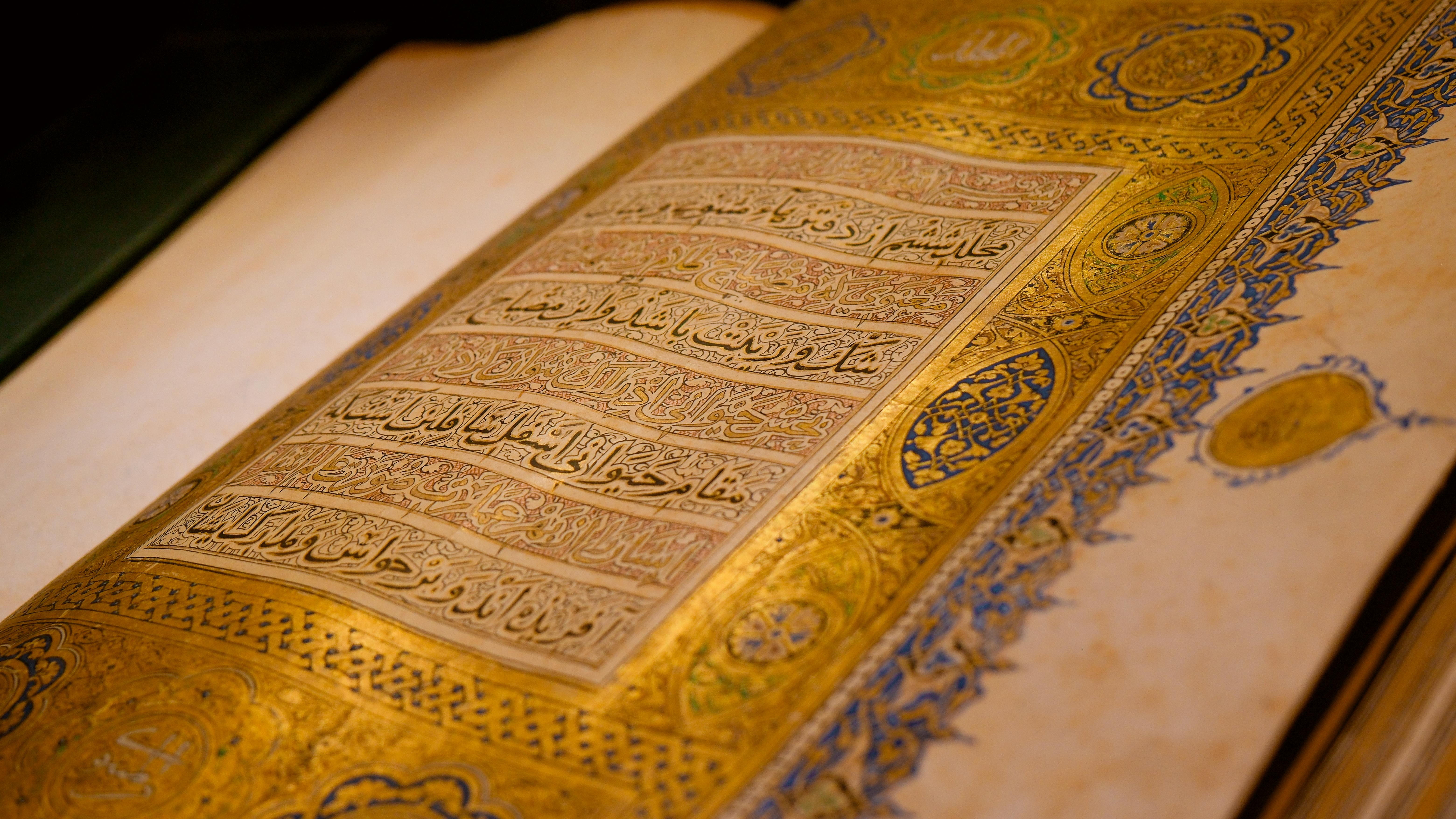 Illuminated Manuscript Detail