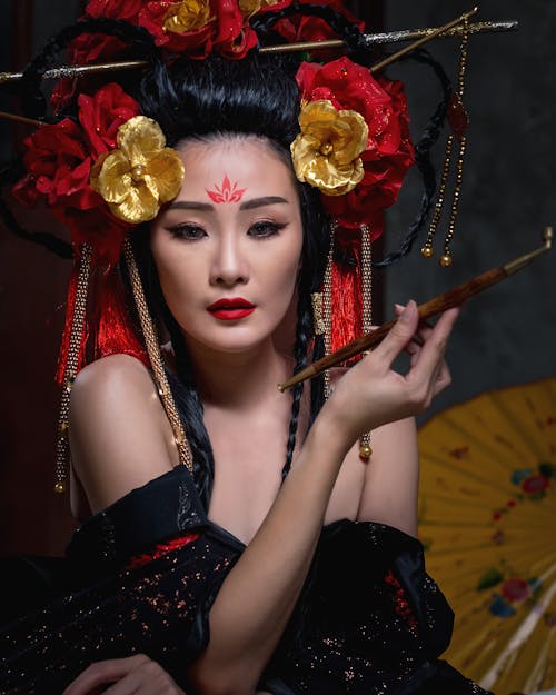 Kostnadsfri bild av asiatisk modell, geisha, japan