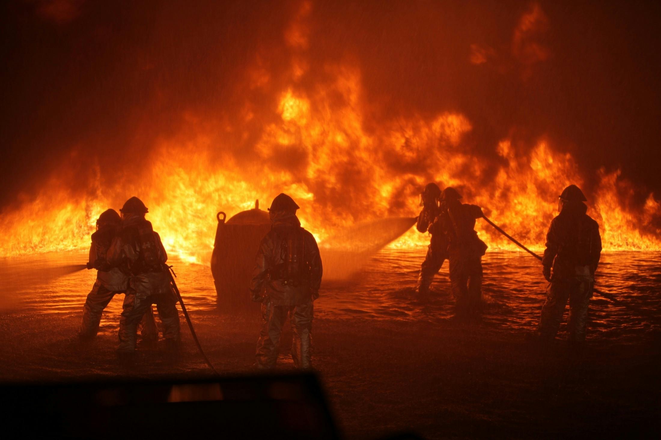 Free stock photo of man, people, silhouette, explosion