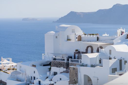 Private caldera catamaran with chef — Santorini