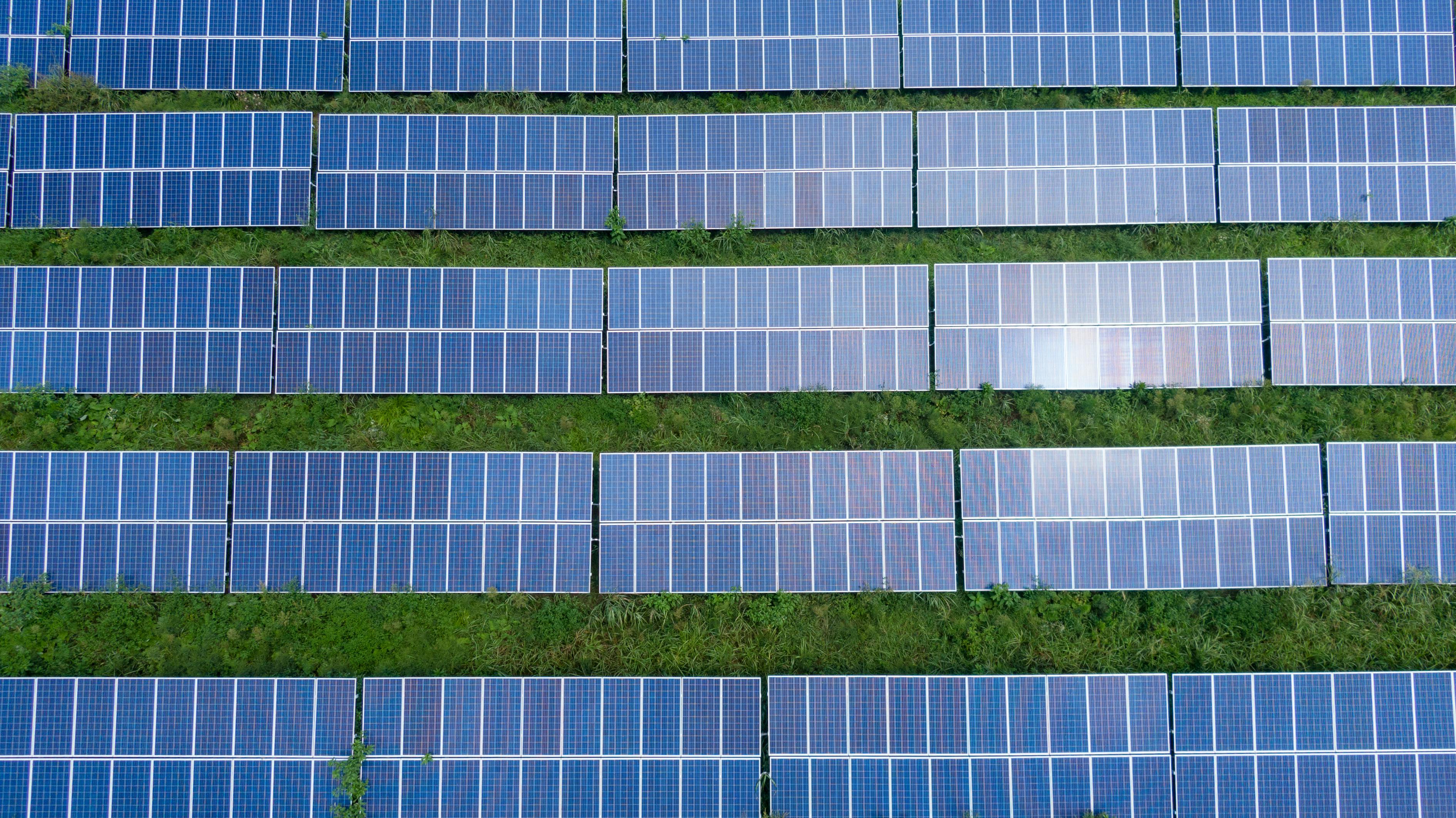 Top View Photo of Solar Panels · Free Stock Photo