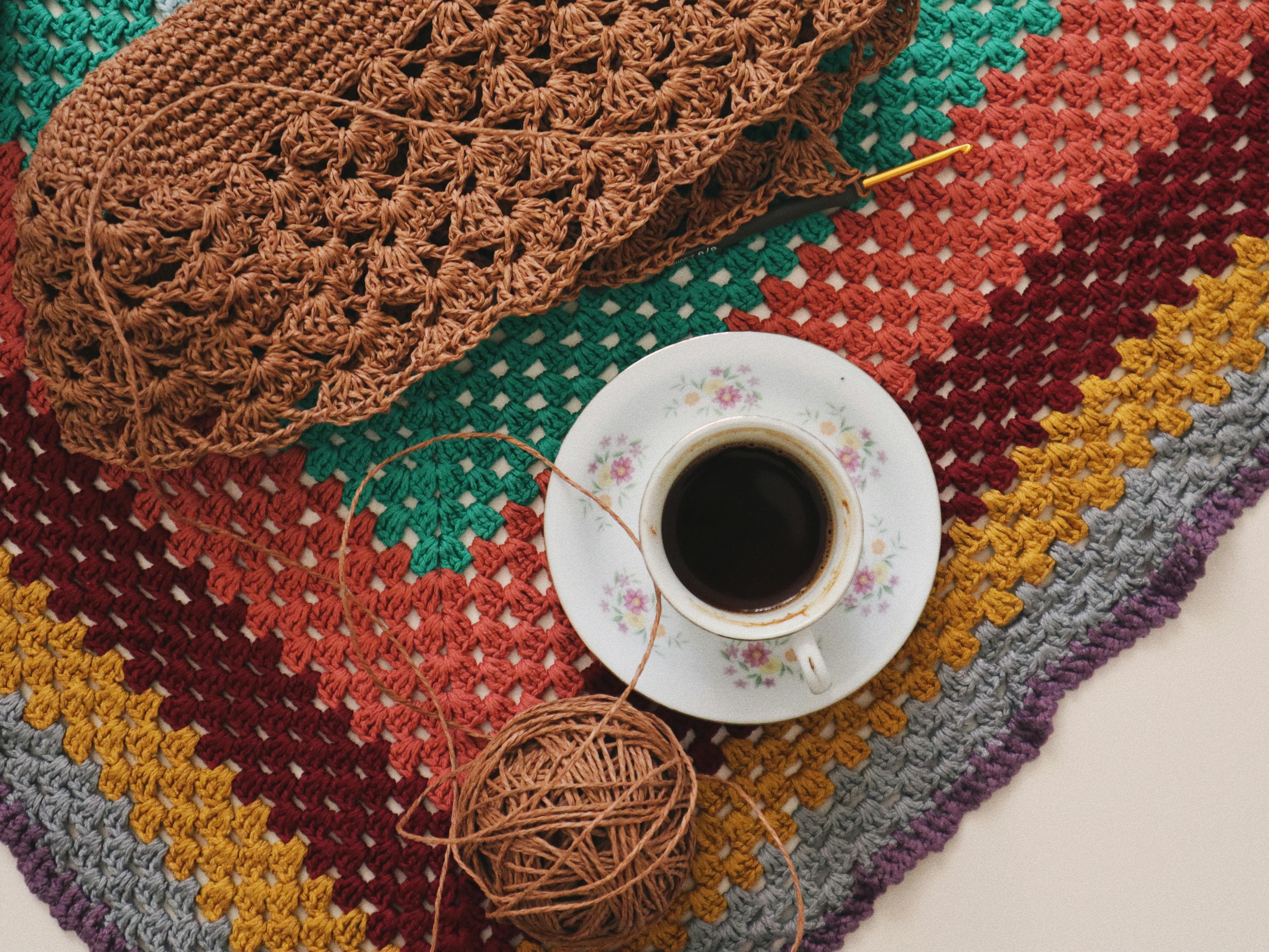 crochet a coffee cozy