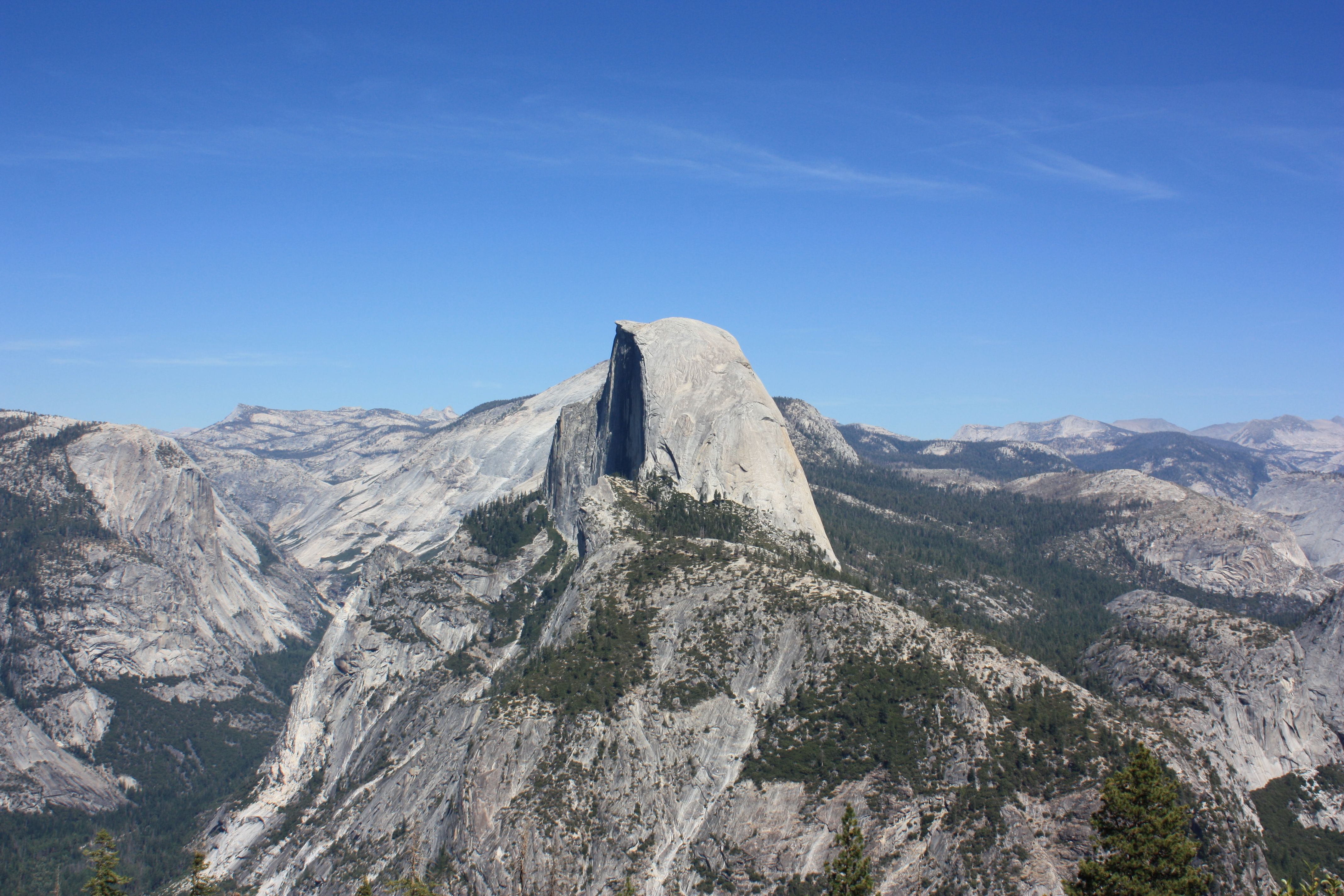 Half dome in yosemite national park · Free Stock Photo