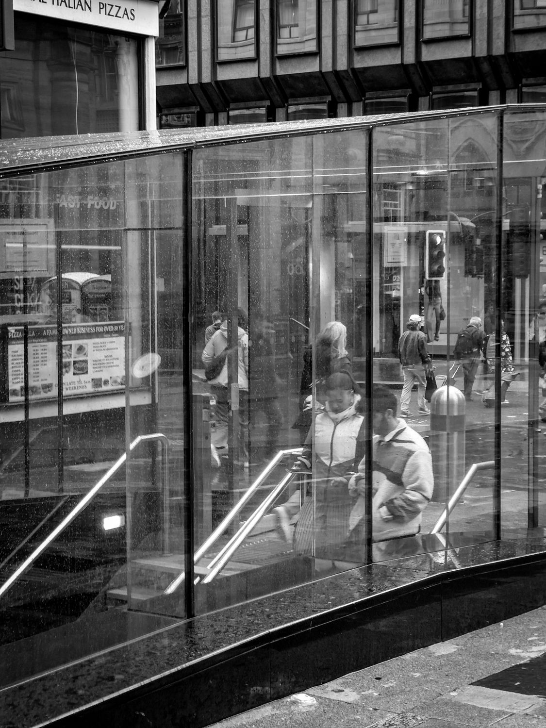 Walk Through A Glass Door