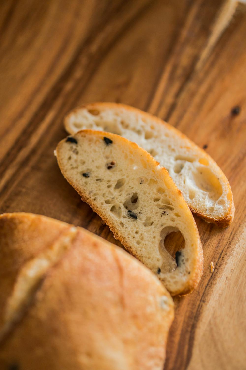 Olive and Sun-Dried Tomato Sourdough Baguette