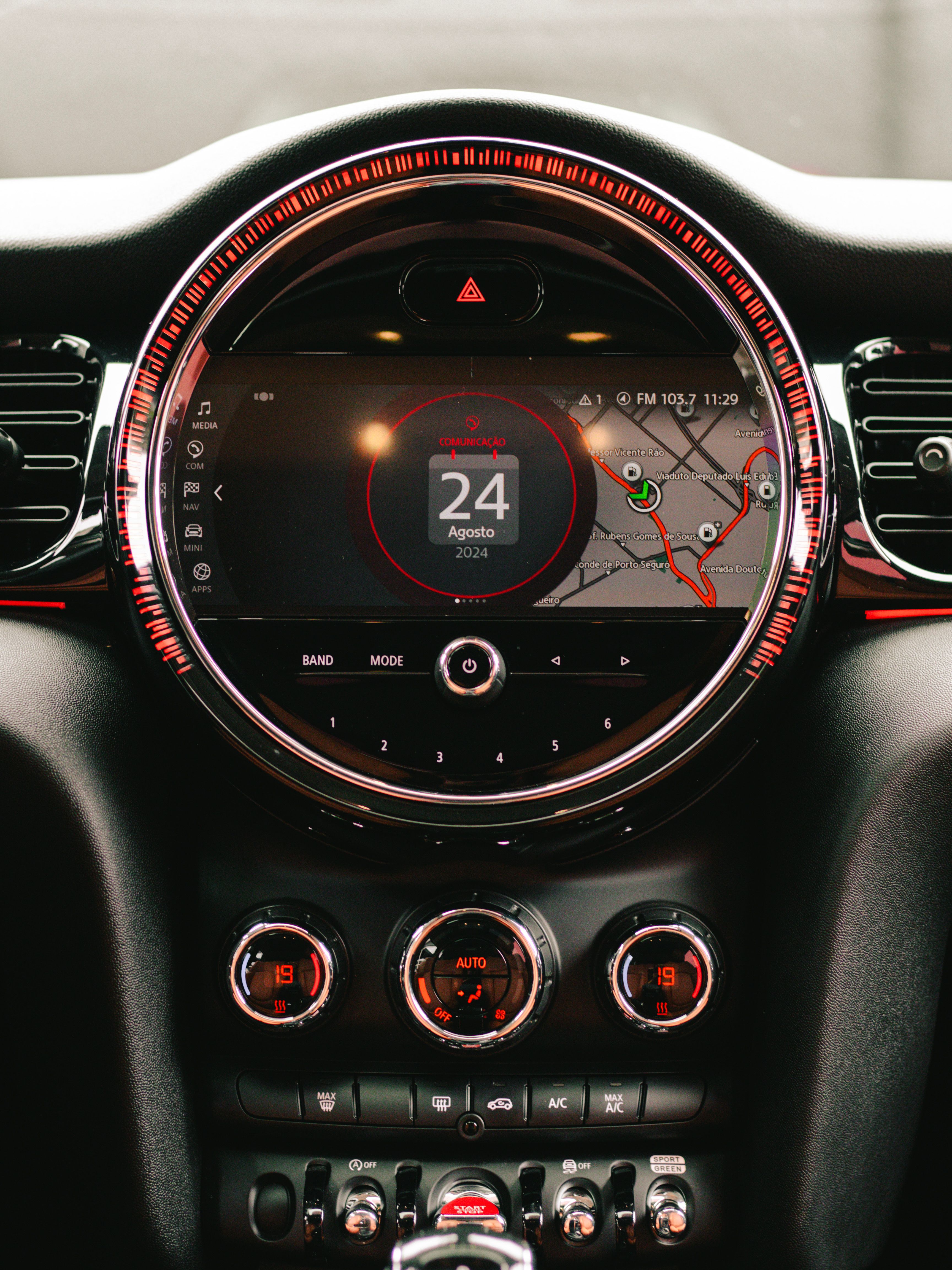 Close up of a Dashboard · Free Stock Photo