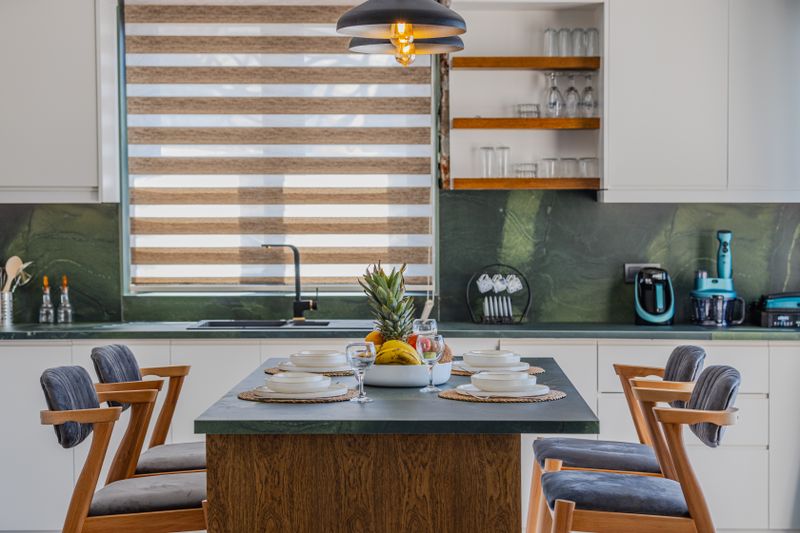 Forest Green Cabinetry