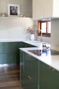 Green kitchen interior by Vale Bocchi on Pexels