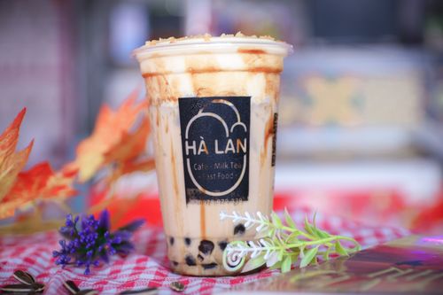 Free Trà sữa phủ dừa nướng Stock Photo