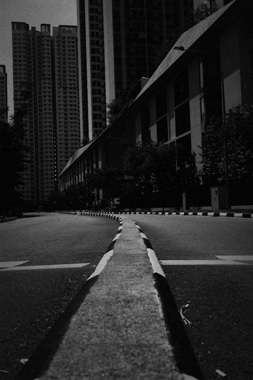 Road Beside Buildings