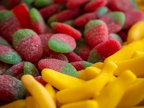 Free stock photo of candy, fruit, green