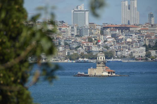Free stock photo of istanbul, istanbul boğazı, kız kulesi Stock Photo
