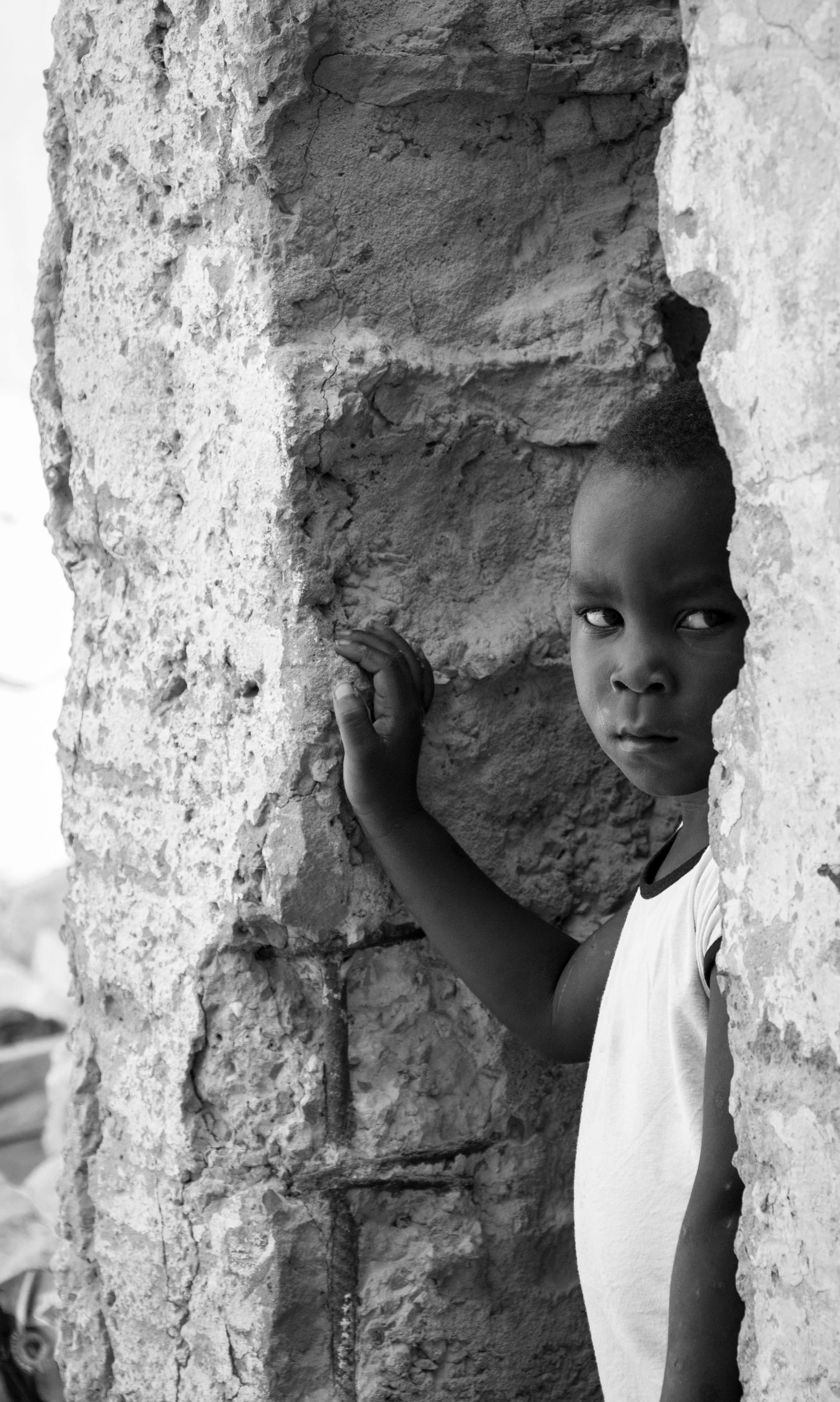 AFRICAN KID DRAMATIC SCENE · Free Stock Photo