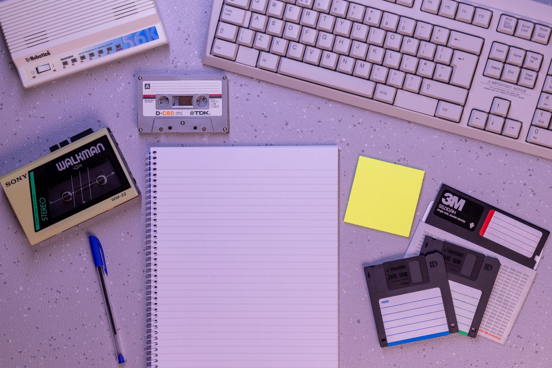 1980s vintage desktop