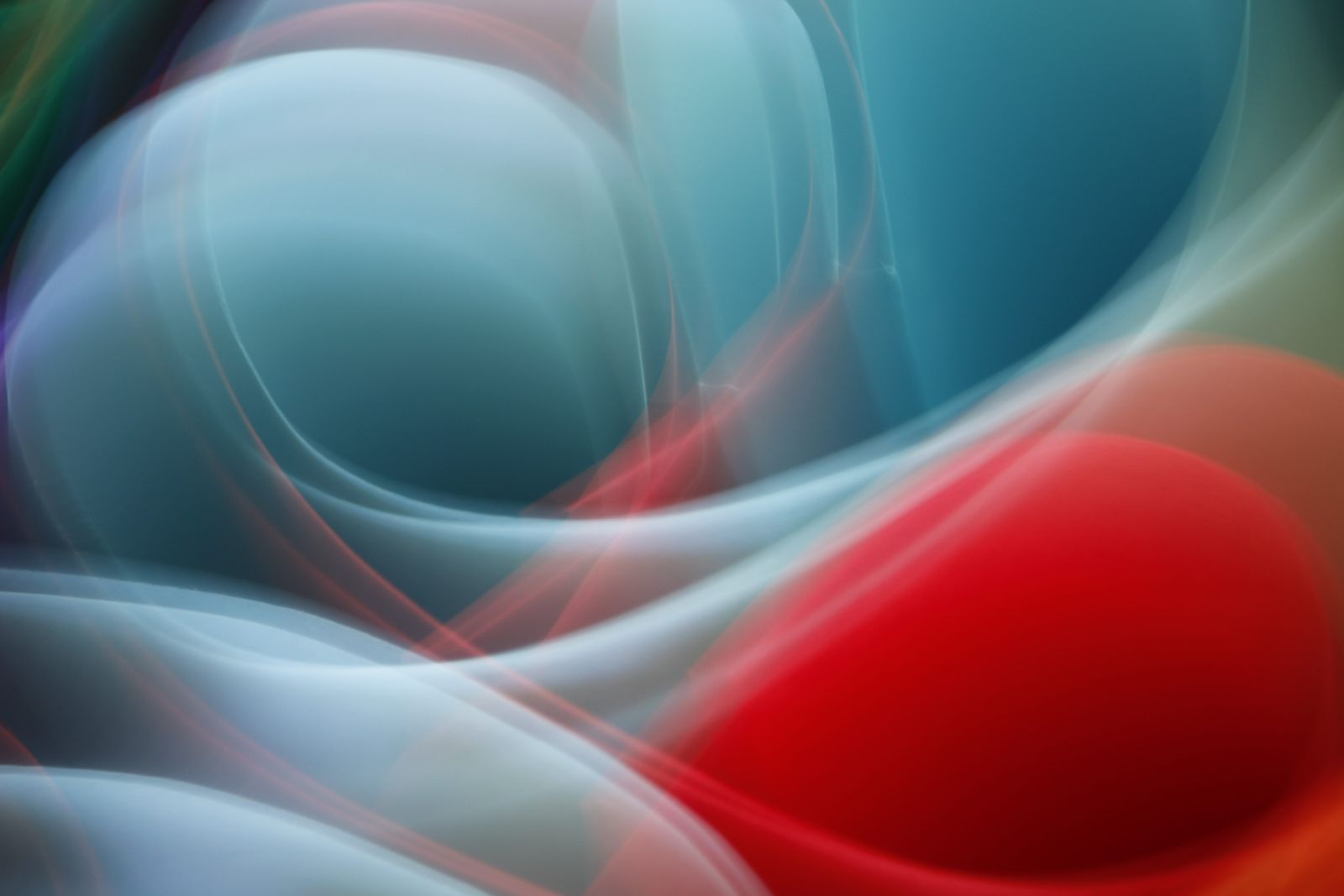 Abstract red and white waves background. Subtle gradients, flow liquid ...