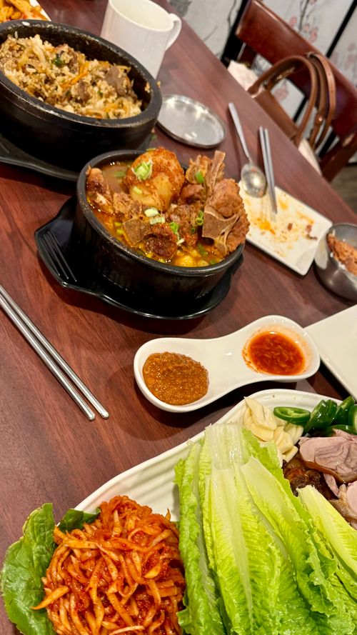 Free Korean Meal Stock Photo