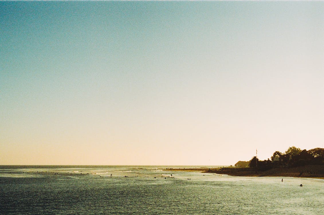 бесплатная Бесплатное стоковое фото с море, небо, океан Стоковое фото