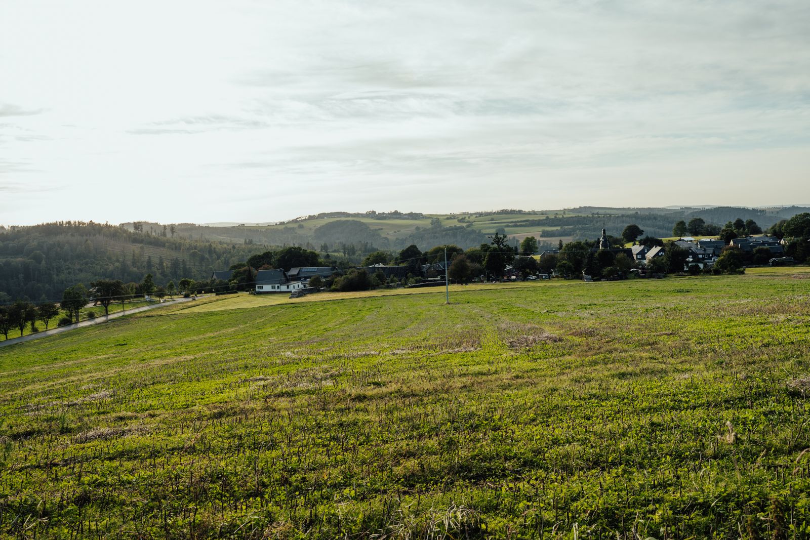 Rolling countryside — photo by Levent Simsek on Pexels