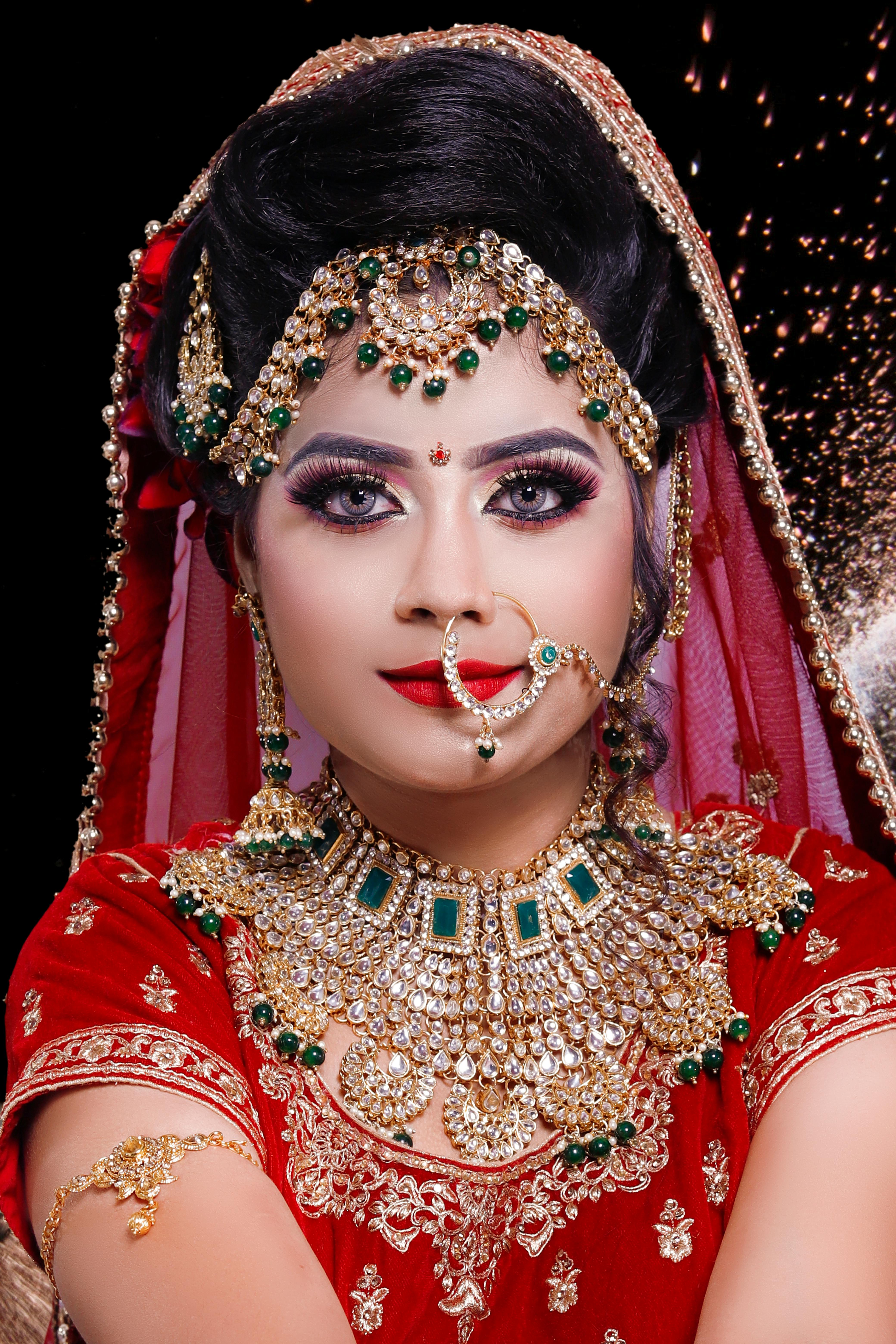 Indian Bridal Makeup Photos Pictures Wavy Haircut 