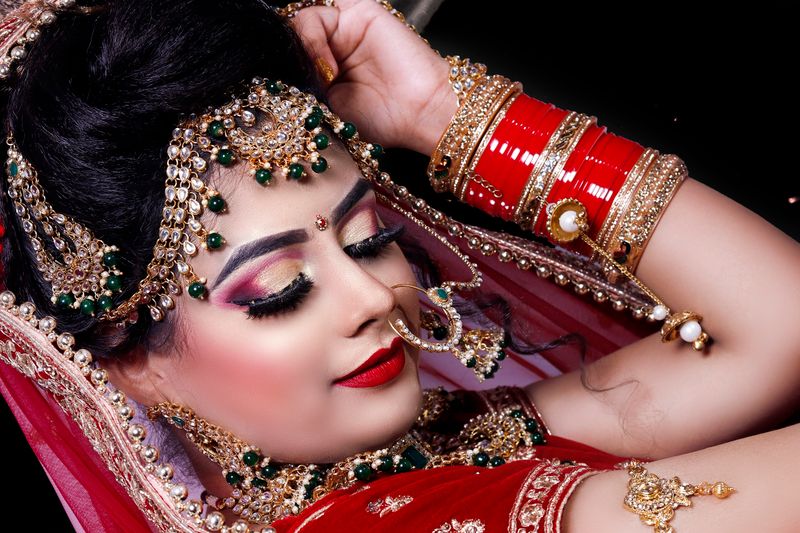 Indian bridal makeup