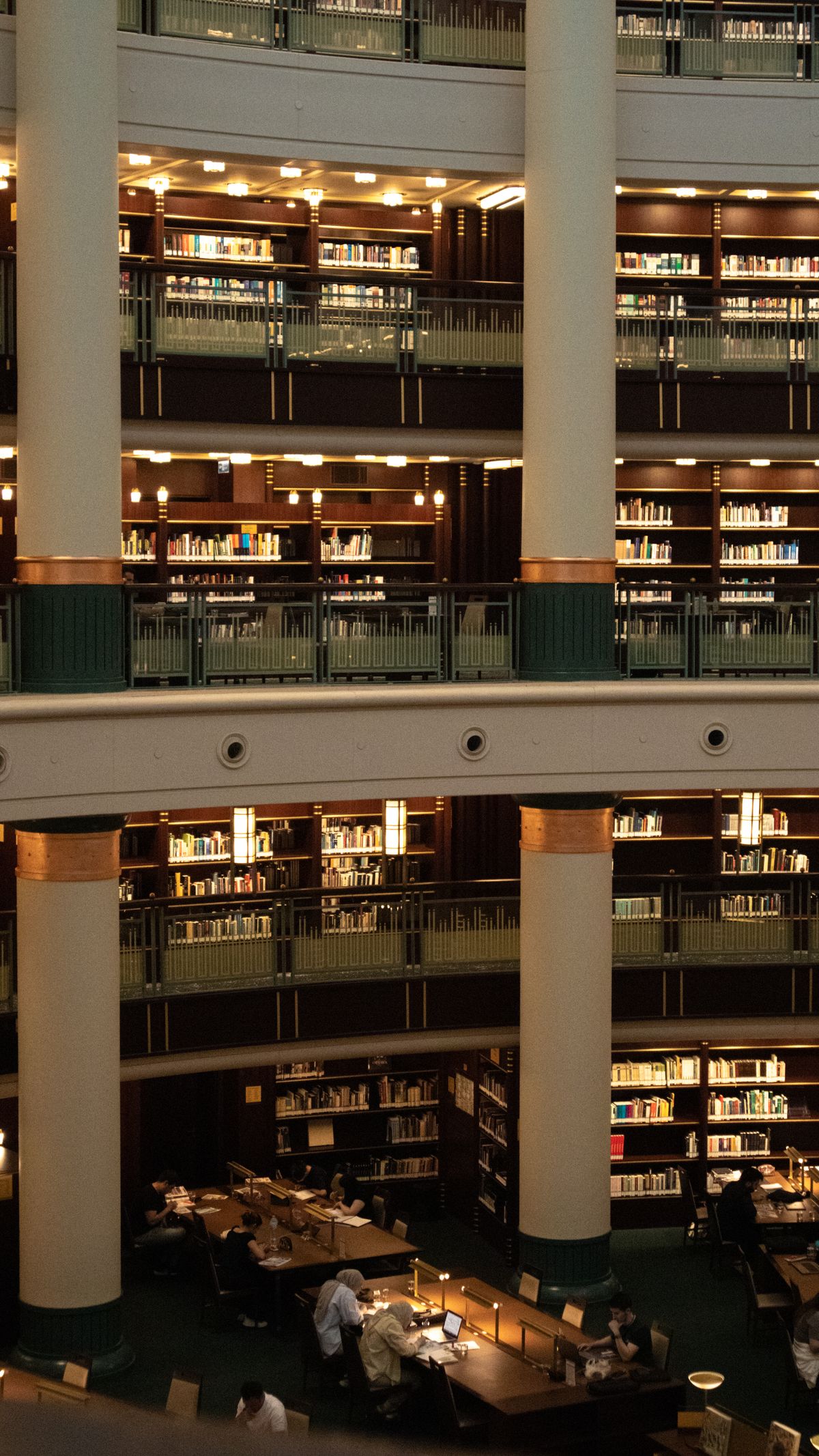 Library Photo Hall in Library · Free Stock Photo