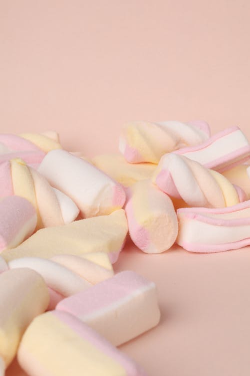 Close-Up Shot of Delicious Marshmallows